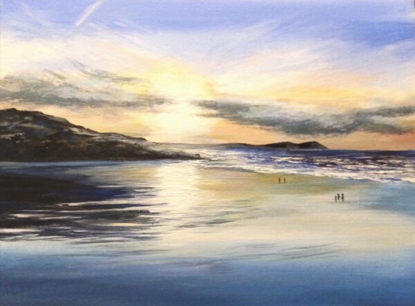 Polzeath Sunset- PRINT